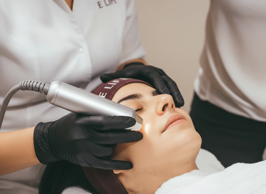 Profesyonel cilt bakımı uygulaması