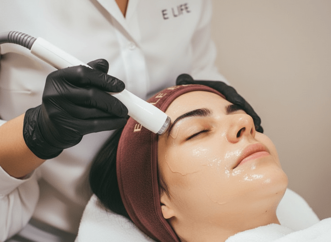 Hydra Facial sonrası parlak ve sağlıklı cilt
