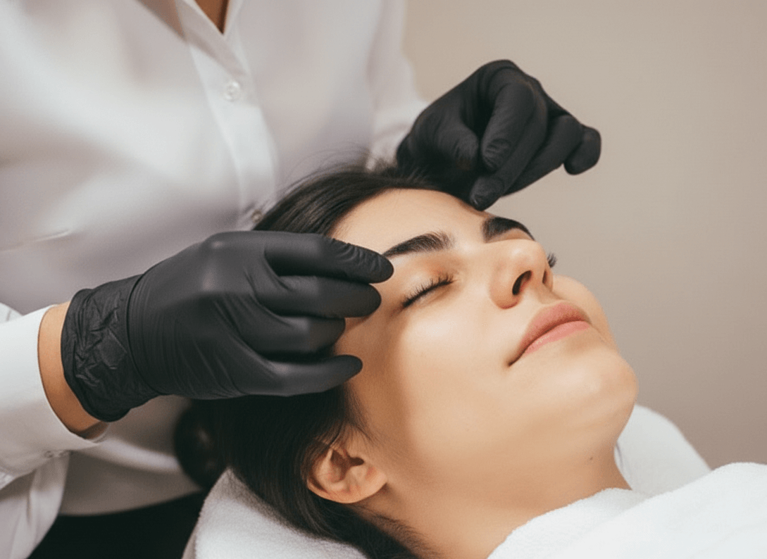 Kalıcı makyaj kaş uygulaması