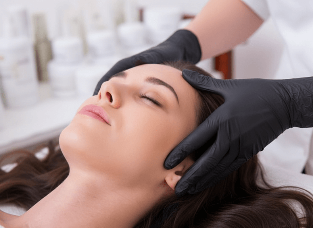 Kafa masajı sonrası rahatlama ve huzur